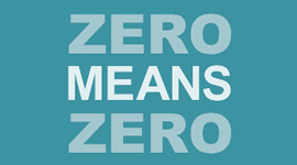 Zero Means Zero